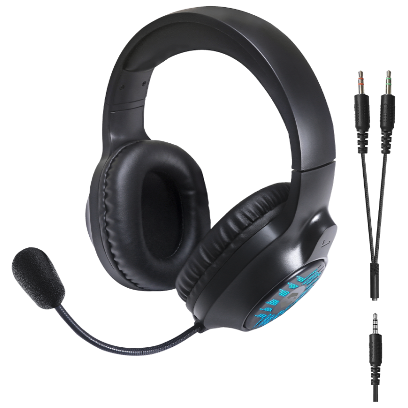 Slušalice sa mikrofonom SPEEDLINK TYRON RGB, PC/PS5/PS4/Xbox Series X/S/Switch/OLED/Lite, black, SL-860016-BK - image 1