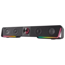 Zvucnik SPEEDLINK GRAVITY RGB, Stereo Soundbar, black, SL-830200-BK - thumbnail 1