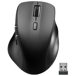 Miš SPEEDLINK LIBERA Rechargeable, wireless + bluetooth, Silent, rubber-black, SL-630021-RRBK - thumbnail 2