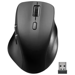 Miš SPEEDLINK LIBERA Rechargeable, wireless + bluetooth, Silent, rubber-black, SL-630021-RRBK - thumbnail 2