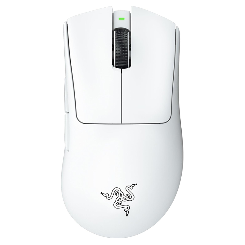 Miš Razer DeathAdder V3 Pro - Ergonomic Wireless Gaming Mouse - White Edition - EU Packaging RZ01-04630200-R3G1 - image 1