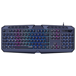 Tastatura SPEEDLINK LUDICIUM RGB Rainbow Gaming Keyboard, black - US Layout, SL-670004-BK-US - thumbnail 1