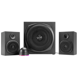 Zvučnici 2.1  SPEEDLINK GRAVITY LT 2.1 Subwoofer System, black, SL-820009-BK - thumbnail 2