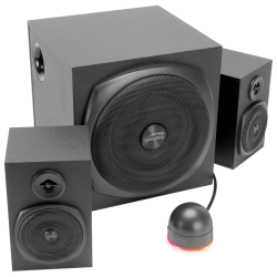 Zvučnici 2.1  SPEEDLINK GRAVITY LT 2.1 Subwoofer System, black, SL-820009-BK - thumbnail 3