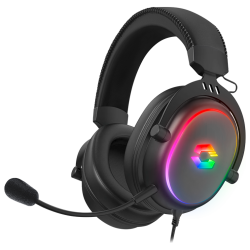Slušalice sa mikrofonom SPEEDLINK CONUX RGB Stereo Gaming Headset - for PC/PS5/PS4/Xbox SeriesX/S/Switch 2/Switch/OLED/Lite , black, SL-860017-BK - thumbnail 2