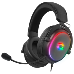 Slušalice sa mikrofonom SPEEDLINK CONUX RGB Stereo Gaming Headset - for PC/PS5/PS4/Xbox SeriesX/S/Switch 2/Switch/OLED/Lite , black, SL-860017-BK - thumbnail 2