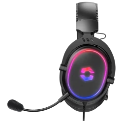 Slušalice sa mikrofonom SPEEDLINK CONUX RGB Stereo Gaming Headset - for PC/PS5/PS4/Xbox SeriesX/S/Switch 2/Switch/OLED/Lite , black, SL-860017-BK - thumbnail 3