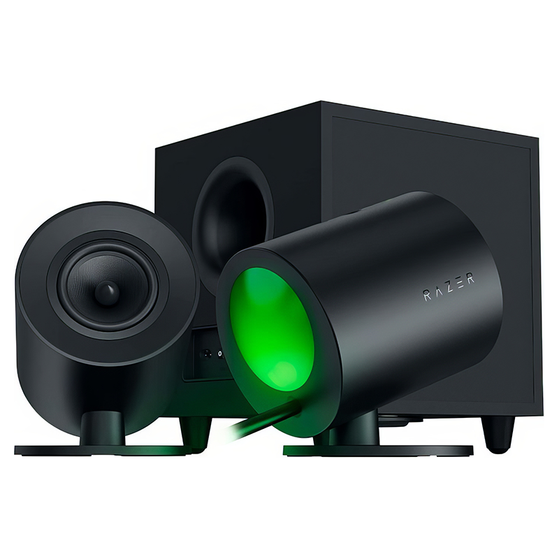Zvučnici Razer Nommo V2 - Full-Range 2.1 PC Gaming Speakers with Wired Subwoofer - EU/IDN + UK/MY/SG/UAE Packaging, RZ05-04750100-R3G1 - image 1
