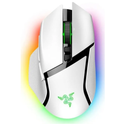Miš Razer Basilisk V3 Pro - Ergonomic Wireless Gaming Mouse - White Edition - EU Packaging, RZ01-04620200-R3G1 - thumbnail 1