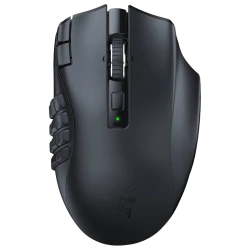 Miš Razer Naga V2 HyperSpeed - Wireless MMO Gaming Mouse - EU Packaging, RZ01-03600100-R3G1 - thumbnail 1