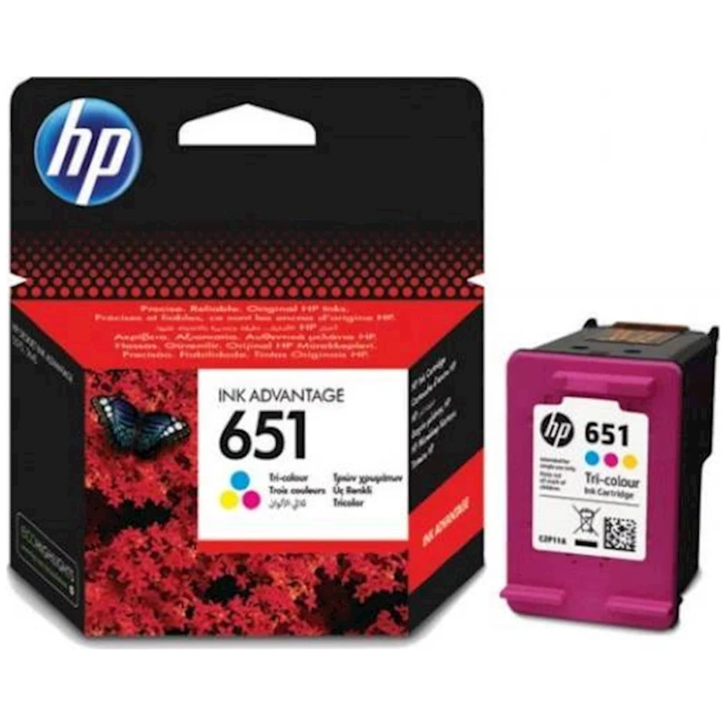 HP Tinta U Boji 651 - Kvalitetan Ispis, Živopisne Boje - image 1