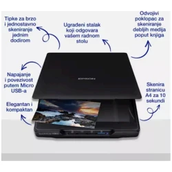 Epson Skener Perfection V39II - 4800dpi, USB, Dokumenti, Fotografije - thumbnail 2