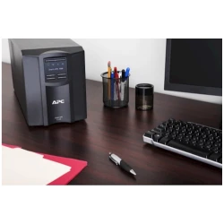 Smart-UPS APC, 1500VA, Tower, 230V, 8x IEC C13, SmartConnect Port+SmartSlot, AVR, LCD - thumbnail 2