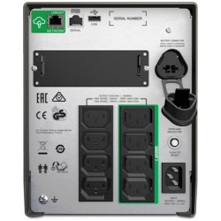 Smart-UPS APC, 1500VA, Tower, 230V, 8x IEC C13, SmartConnect Port+SmartSlot, AVR, LCD - thumbnail 4