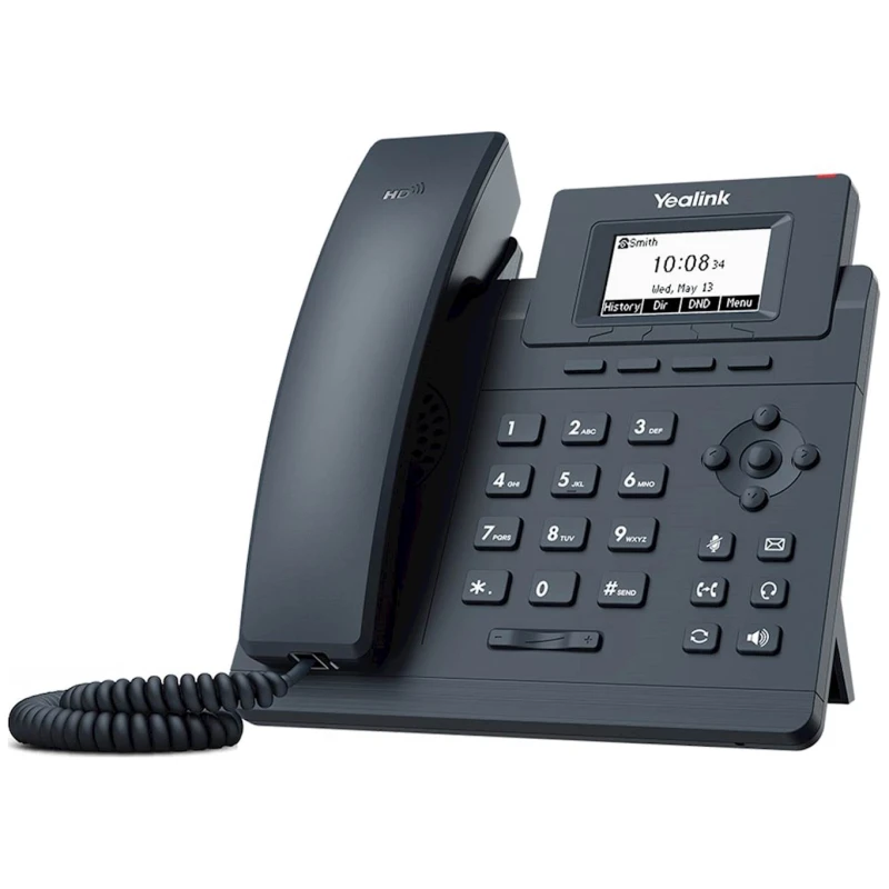 Yealink T30P IP Telefon - HD Glas, 2.3" LCD, 1 SIP, PoE - image 1