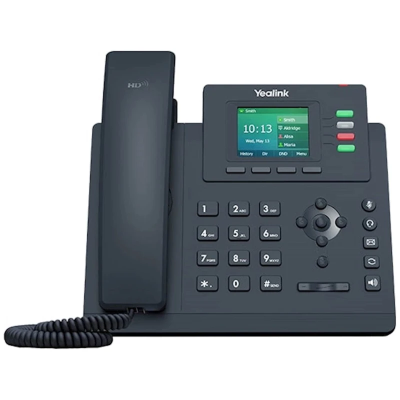 Yealink IP Telefon T33G - 2.4" Boja, HD Glas, 4 SIP, Dual Gigabit - image 1