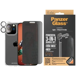Bundle PanzerGlass iPhone 15 Pro Max Privacy - thumbnail 1