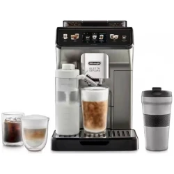 DELONGHI Eletta Explore ECAM450.86.T - LatteCrema, Cold Brew, To-Go, Wi-Fi - thumbnail 1