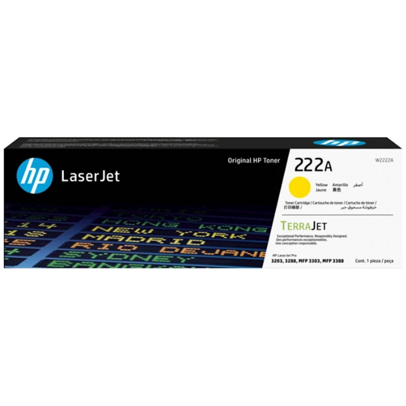 TONER HP 222A B-Y - image 1