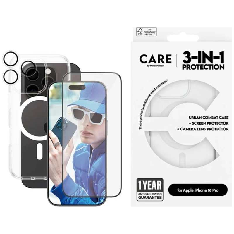 Bundle Care by PG iPhone 16 Pro MagSafe White - image 1