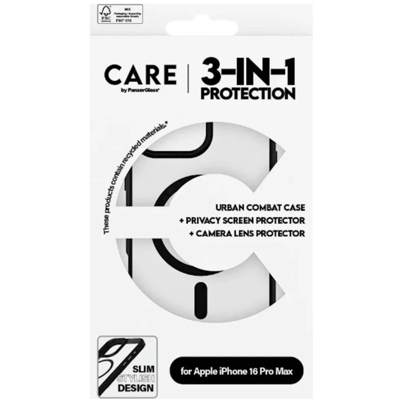 Bundle Care by PG iPhone 16 Pro Max MagSafe Privacy BK - image 1