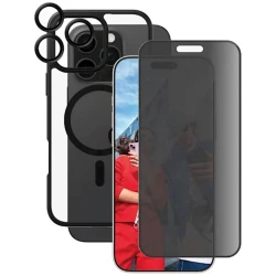 Bundle Care by PG iPhone 16 Pro Max MagSafe Privacy BK - thumbnail 3