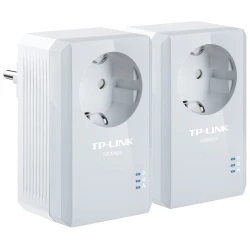 Tp-Link AV600 Powerline Adapter Starter Kit - 600Mbps, AC Pass Through, Plug & Play, Ethernet - thumbnail 2