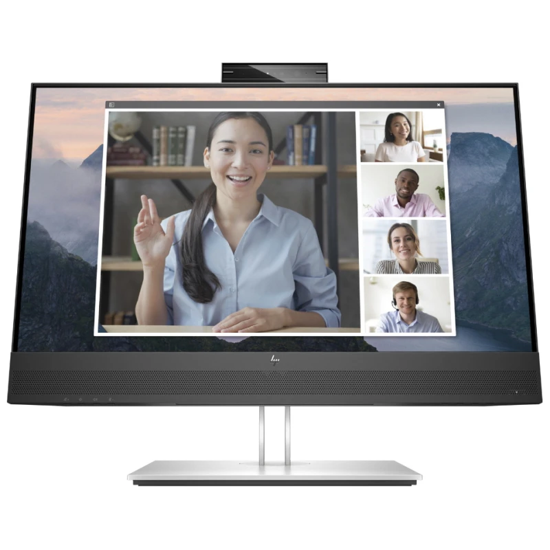 HP E24mv G4 FHD Konferencijski Monitor - 23,8" IPS, 5MP Kamera, USB 3.1 - image 1