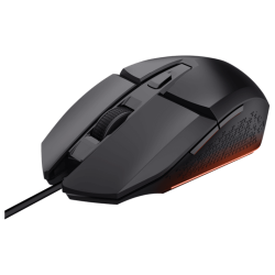 Trust GXT 109 Felox Gaming Miš - 6400 DPI, 6 tipki, 150cm, Crni - thumbnail 1