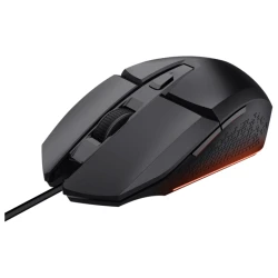 Trust GXT 109 Felox Gaming Miš - 6400 DPI, 6 tipki, 150cm, Crni - thumbnail 1