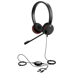 JABRA Evolve 20 Stereo MS Slušalice - USB C/A, Optimizirane za Teams 4999-823-169 - thumbnail 3