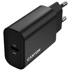 Canyon Punjač OnCharge 30CL Maksimalna Snaga 30W, 1xPD, EU, Crni - thumbnail 4