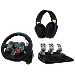 Logitech G29 Volan + G435 Slušalice - USB, Crna, EU 991-000539 - thumbnail 2