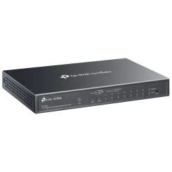 Omada 10-Portni Gigabitni Switch - 8 PoE+, 1 Combo SFP, 123W, Fanless - thumbnail 3
