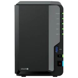 Synology DS225+ NAS – 2 ležišta, Intel Celeron J4125, 4 jezgre - thumbnail 2