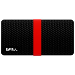 EMTEC 1TB X200 Eksterni SSD ECSSD1TX200 - USB 3.0, Type-C, Crni - thumbnail 1