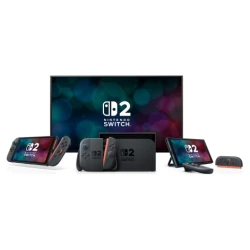 Nintendo Konzola Switch 2 Mario Kart Svjetski Paket - 7.9" HDR10 LCD, 256GB, Wi-Fi 6, 4K HDMI - thumbnail 5