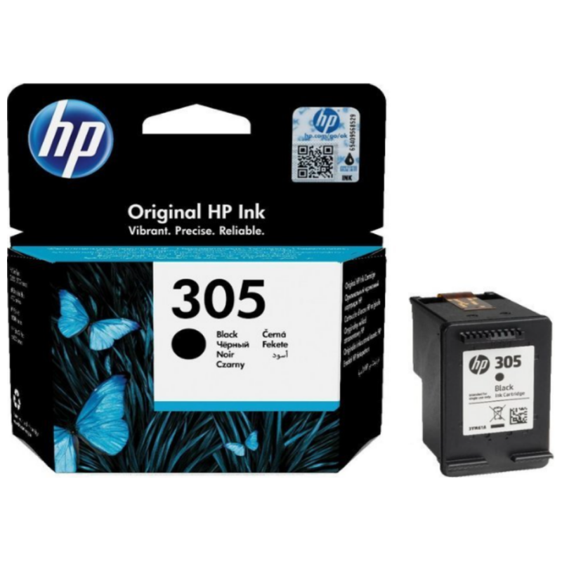 HP Tinta 3YM61AE Black 305 - image 1