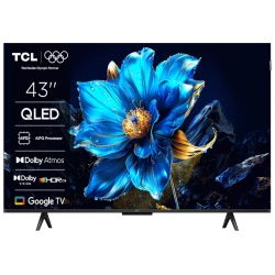 TCL 43"P7K 4K QLED TV 60HzGoogle TV; HDR multi-format;HVA Panel; Game Master; Dolby Atmos; - thumbnail 1