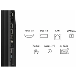 TCL 43"P7K 4K QLED TV 60HzGoogle TV; HDR multi-format;HVA Panel; Game Master; Dolby Atmos; - thumbnail 4