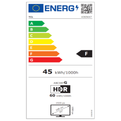 TCL 43"S5K FHD QLED TV60 Hz HDR 10 Android TV;Dolby Digital Plus - thumbnail 2