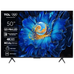 TCL 50"C6KS 4K QD-Mini LED TV60Hz Google TV; Game Master;Dolby Atmos; Onkyo 2.1;  HDR Premium; - thumbnail 1