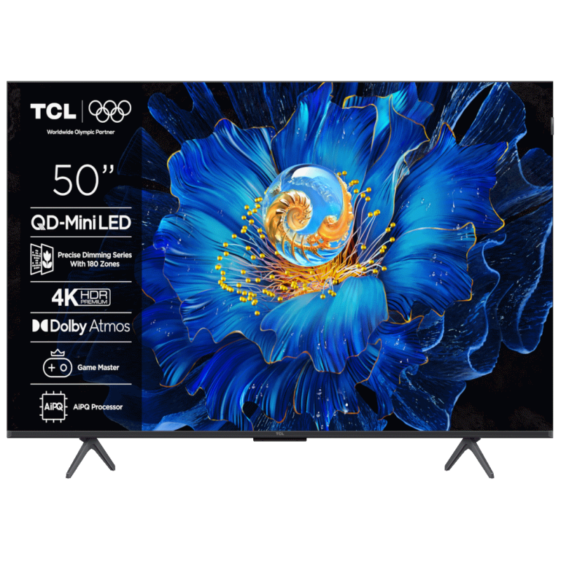 TCL 50"C6KS 4K QD-Mini LED TV60Hz Google TV; Game Master;Dolby Atmos; Onkyo 2.1;  HDR Premium; - image 1