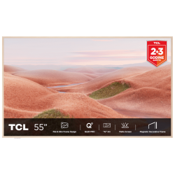 TCL 55"A300W NXTVISION 4K QLEDGoogle OS; 144Hz ART TV;Dolby Atmos; Ambient mode; HDMI 2.1 - thumbnail 3