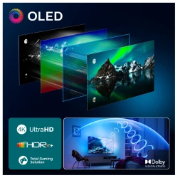 Philips 55''OLED770 4K TitanAmbilight s 3 strane; 2.1 HDMI; P5 AI perfect; panel 120 HZ - thumbnail 4