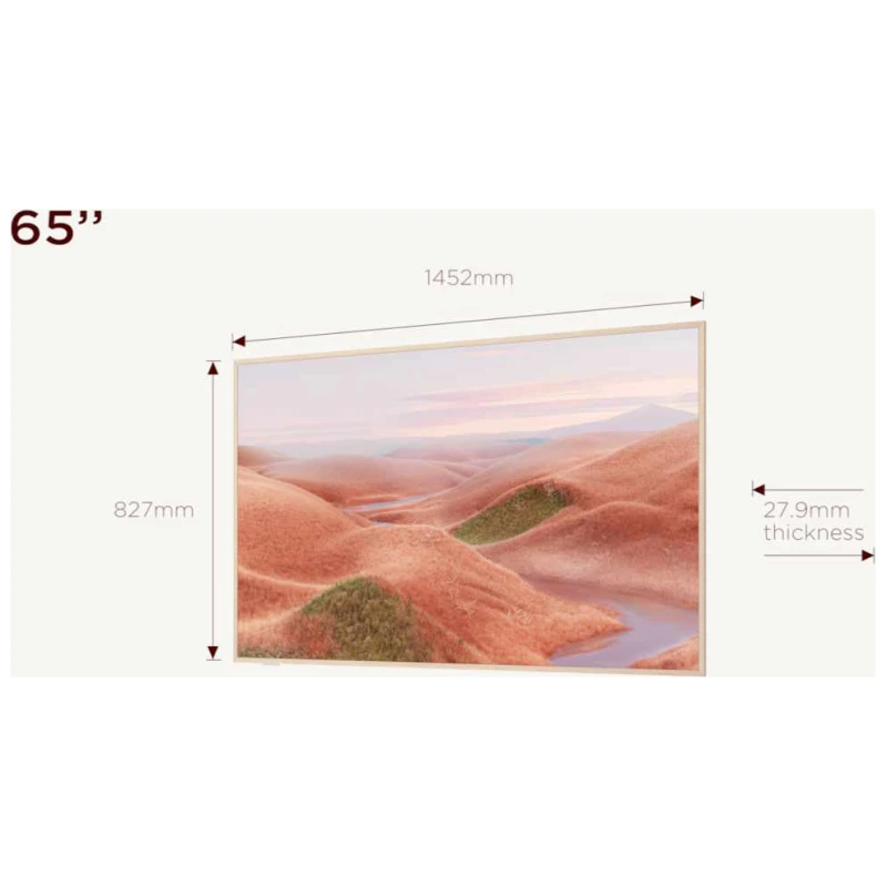 TCL 65" A300W NXTVISION 4K QLED Google TV - 144Hz VRR, Dolby Atmos - image 1