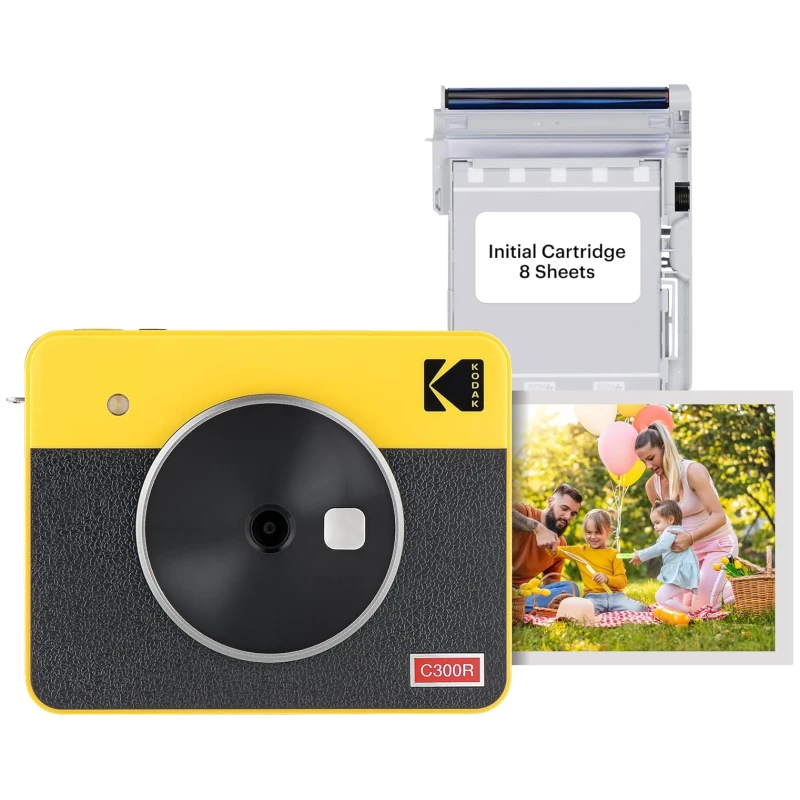 KODAK Mini Shot 3 Retro - 4PASS, 2-u-1 Fotoaparat & Printer - image 1