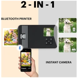 KODAK Mini Shot 3 Retro - 4PASS, 2-u-1 Fotoaparat & Printer - thumbnail 2