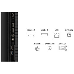 TCL 75"P7K 4K QLED TV 60HzGoogle TV; HDR multi-format;HVA Panel; Game Master; Dolby Atmos; - thumbnail 1