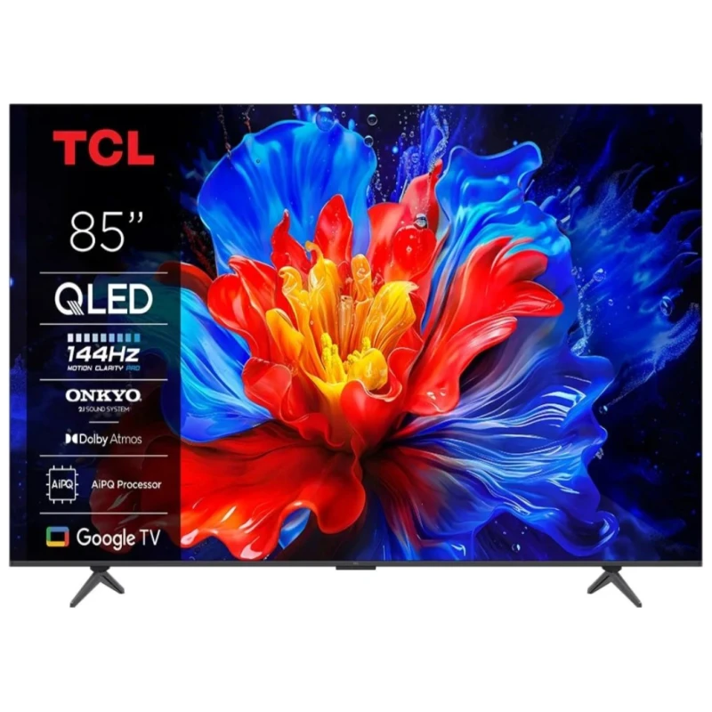 TCL 85"P8K 4K QLED TV 144HzGoogle TV; Motion Clarity Pro;Game Master; Onkyo 2.1; - image 1